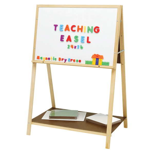 Crestline Products Magnetic Teaching Easel, 54" x 36" 17390
